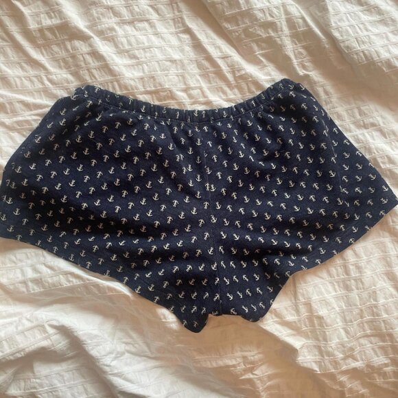 brandy melville knit emery anchor sailor shorts - Picture 3 of 4